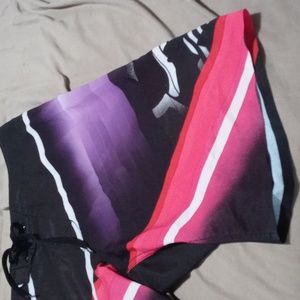 Bnwot, fox mens sz 30 waist swim shorts..multicolor